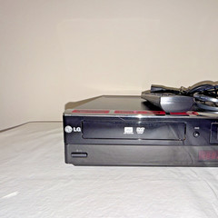 LG RC897T DVD/VCR Recorder 4-Head Hi-Fi HDMI 1080p Tested Works w/ Power Cord