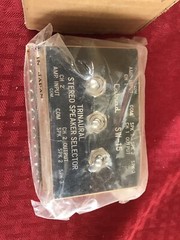 Calrad Stereo Speaker Selector Control Box