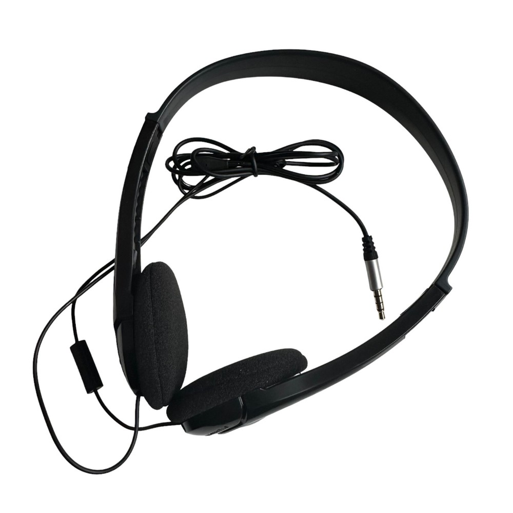 Panasonic Classic Vintage stereo Headphones comfort fit -3.5mm jack BLACK