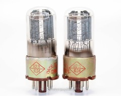 2X Nanking Metal Base 6H8C 6N8P 6SN7 Vacuum Tubes / KT3
