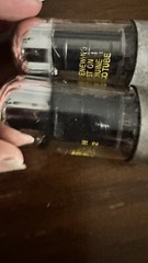 NOS Match Pair Brimar & Philco (Sylvania) 7C5 KT81 Loctal Tubes (6V6) RichTone !