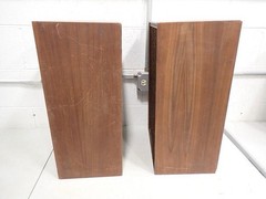 Retro 1960’s-1970’s Pair Utah Speakers Stereo Wood VTG 3 Way Suspension