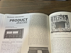 Original McIntosh Components from the 70’s Condition is very Good / 73 Pages /