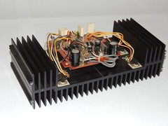 SONY STR-V5 Power Amp Full Assembly Right Channel & Heat Sink 00-000