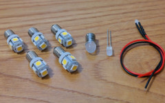 Pioneer SX-700T RECEIVER replacement LED lamps kit front panel bulb lights set
