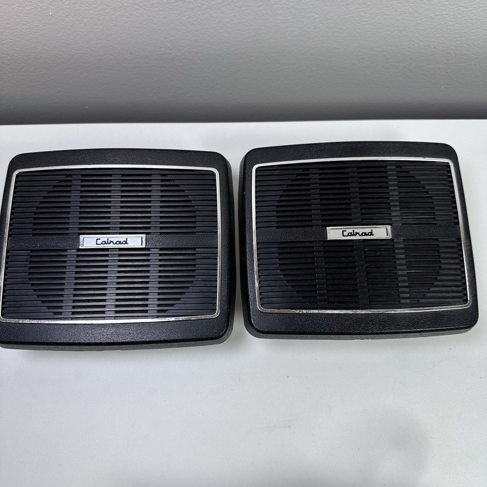Vintage Calrad 20-248 5w Speakers Made In Japan