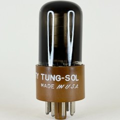 (1) Tested 1959 Tung Sol JAN CTL 12SA7GTY Tube Black Glass Code 5946 12SA7GT