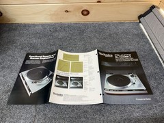⭐️ Original Technics SL-1400mk2 Stereo Turntable Dealer Sales Brochure NICE! ⭐️