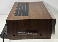 VTG Hitachi SR-503 AM/FM Stereo Receiver Wood Case PARTS/REPAIR Left Channel Out