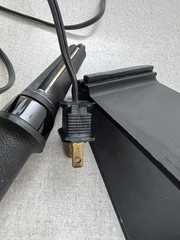 BECKMAN Tube Topper Metal Black Stand and 120AC/DC Soldering Iron USA P/N 348140