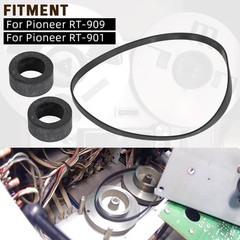 FOR PIONEER RT-909 RT-901 REEL TO REEL PINCH ROLLER REPLACEMENT TIRES & BELT KIT