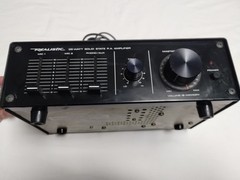 Realistic 35 Watt Solid State P.A. Amplifier Model 32-2027 Works For 2 Mics!