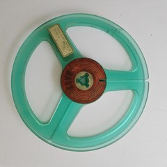 BASF 7″ Empty Reel for 1/4″ Tape Green Plastic