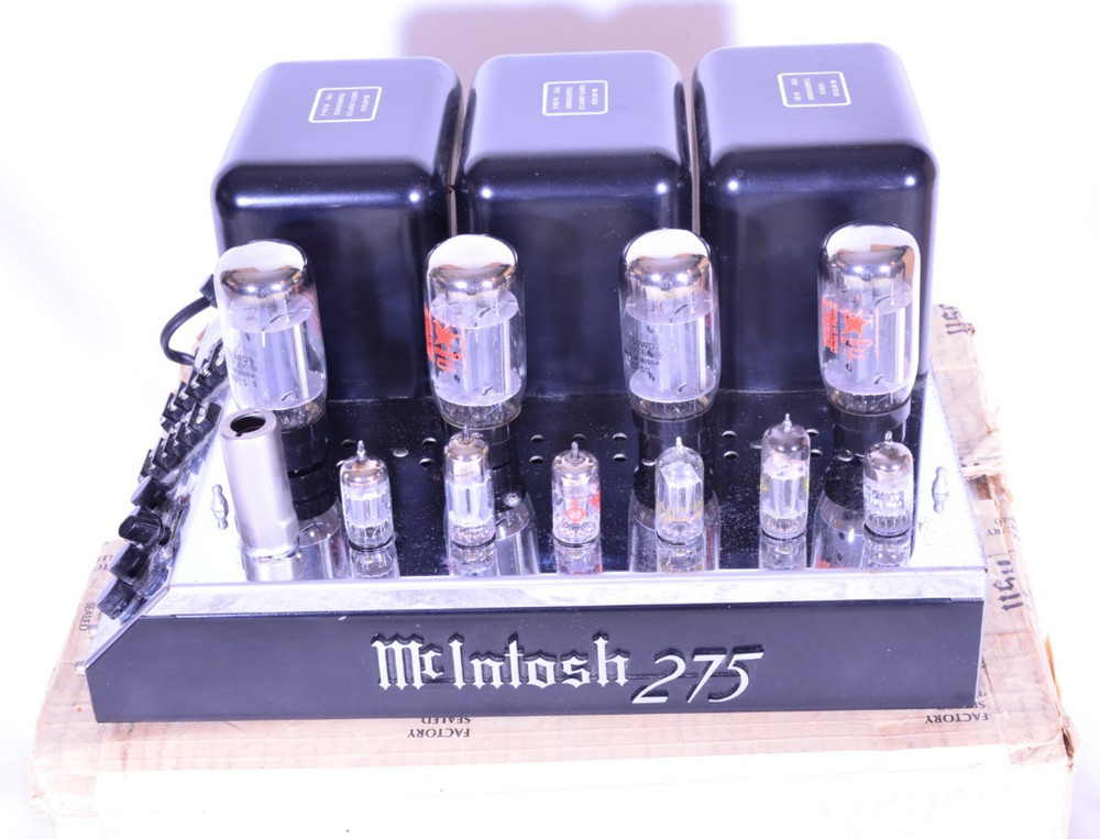 McIntosh MC275 MKI stereo amplifier Original BOX professionally restored