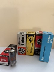 Vintage RCA GE Sylvania Int’l C 12BA6 HF93 Vacuum Tube (5) Available