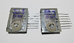 2 pcs NEW ILD4-M VFD Display Tubes Same Date Ultra Rare!