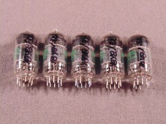 5 5751 JAN GE HiFi & Guitar Amp Vacuum Tubes Codes 88-26 NOS Strong & Balanced