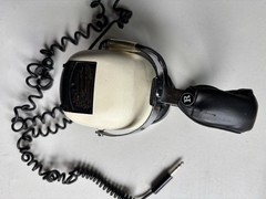 Vintage Sansui SS-20 headphones Including Dual Output 6 Foot Extension Cord.