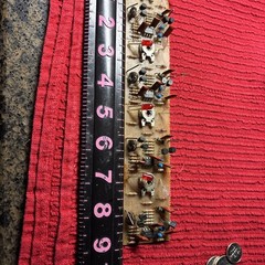 Strip Of Four Circuit Boards For Audio Projects One Is Missing Clear BulbVintage