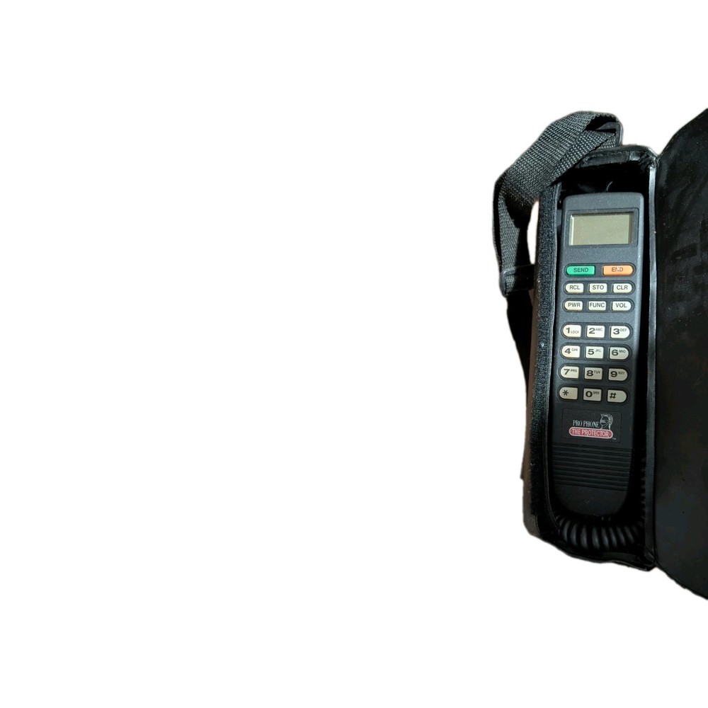 Audiovox Corporation Vintage ANALOG Car Bag cellular cell Phone SP-95