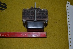 unknown power transformer for tube amplifier/radio tested good 425v /6 v-ct /5v
