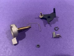Dual 741Q Stereo Turntable Parting Out – Speed Change Knob + Parts