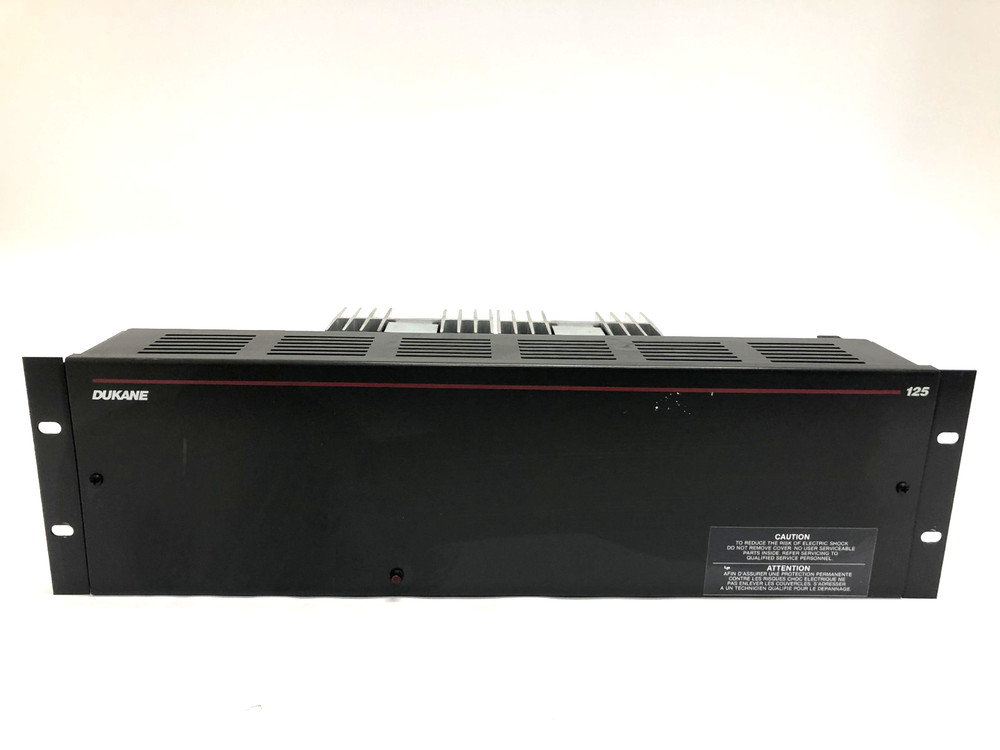 Vintage Dukane 125W Mono Power Amplifier 1A4125