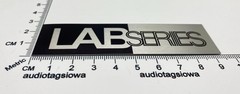 LabSeries Amplifier Badge Insert Custom Made Aluminum Self Stick Lab Series