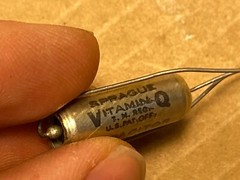 NOS Vintage .018 uf 300v Sprague Vitamin Q Capacitor 196P Guitar Tone Cap (Qty)