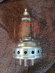 One (1) PRE OWNED EIMAC 4-125A POWER VACUUM TUBE