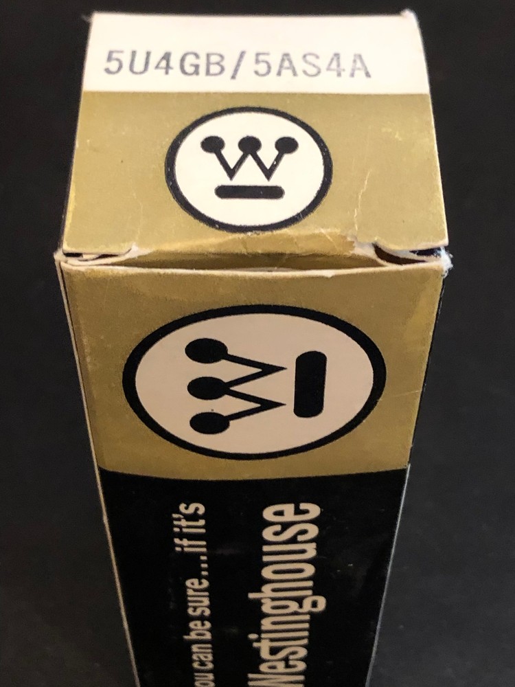 5U4GB / 5AS4A Westinghouse VACUUM TUBE – GUARANTEED