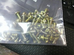 PIONEER RT 707 SOME SCREWS LOT # 9