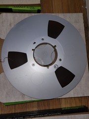 5 Studio Mastering Tape 1.5 MIL AudioTape 2500 Feet Type 2506 & Scotch Boy Reel