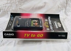 Casio TV-980 LCD Color Pocket Handheld TV – For Analog Broadcast Only New Sealed