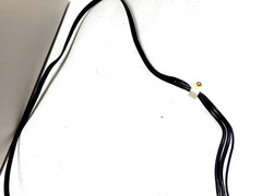 FISHER MT-6335 TURNTABLE – PHONO AUDIO RCA CABLES W/GROUND WIRE – PARTING OUT