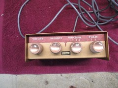 Vintage AudioTex Hi Fi Switch Control Cat # 30-286 Pe-Amp Volume Stere-O-Sound