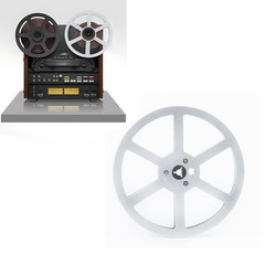 2PCS|7Inch For Pioneer PR-85 Aluminum Reel to Reel RT-701 707 909 Empty TAPE