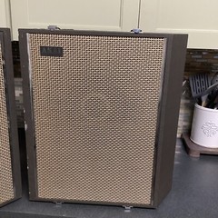 Vintage Set of Akai SS-70 Angled Suitcase Speakers Audio Case Speaker Music Part
