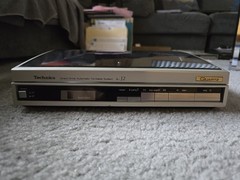Technics SL-J2 Linear Tracking Turntable Serviced W/Audio Technica Cart!!