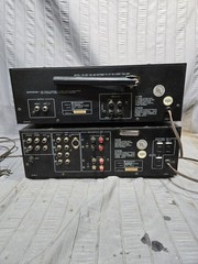 Vintage Kenwood KA-3500+KT-5300, 40W AM/FM Combo 1977 Cleaned Works Well