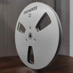 New One Pair Pioneer PR-100 178mm 7” Silver tape reel For RT-707 909 PR 85