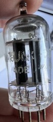 Platinum Matched Pair 5814A 12AU7WA NOS TUNG-SOL Audio TUBE Long PLATES