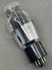 (1) NOS National Union 6A5G Power Tube Black Plate Exc Cond Tests NOS Amplitrex