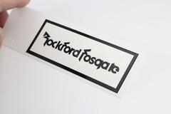 Rockford Fosgate logo badge Sticker Decal waterproof 108mm(4.25″)X40mm(1.57″)