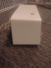 Vintage 1960s GE Clock Radio Model C-403 AM Tube Alarm MCM Off-White – WORKS