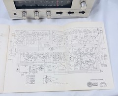 Lafayette LT-425T vintage solid-state AM/FM stereo tuner from late 1960s/1970s