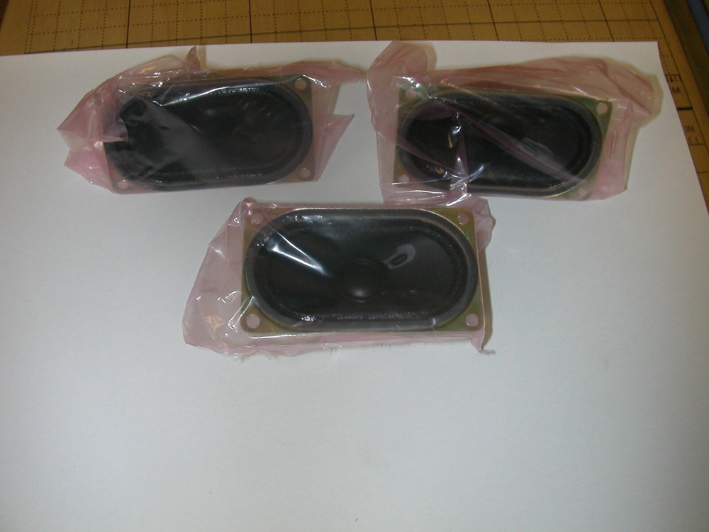 STAR MICRONICS SHIELDED SPEAKER 4 OHM 5 WATT 2-3/4″ X 1-1/2″ Package of 3