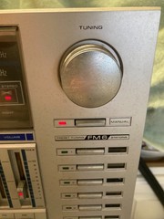 Soundesign SDI6000 STEREO AM FM /CASSETTE PLAYER Taiwan Tested – WORKS!