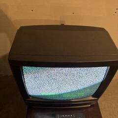 VINTAGE SHARP Linytron 13C-M100 13″ ANALOG CRT COLOR TV Gaming 1993 W/ Remote