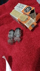 Mazda EF86 6267 GE branded Mesh Plates O-getter Matched Pair NOS
